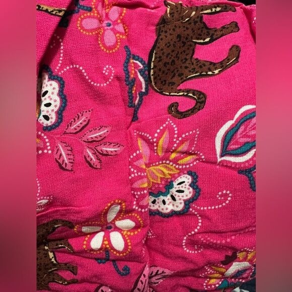 NWT Torrid Midi Lenny Sweetheart Dress in Leopard Pink 1x - Picture 3 of 8